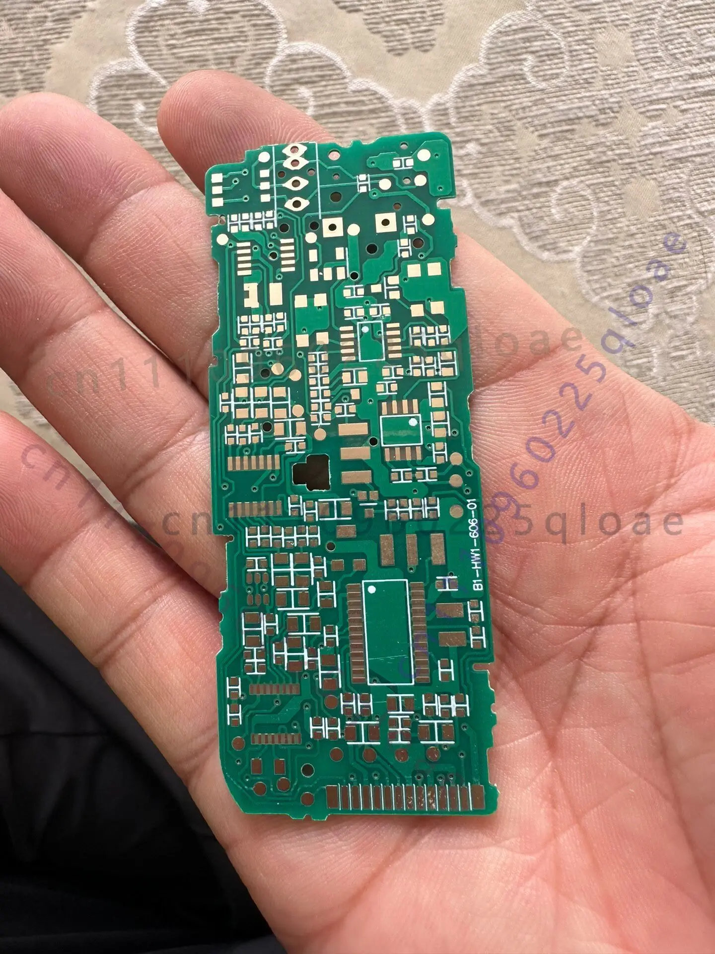 1PCS Placa PCB Dorada Nueva 81-HW1-606-01 para Reparación y Restauración de Radio Walkman Aiwa HS-WR707