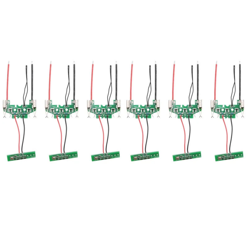

【Price-Drop!】6Pcs BAT610 18V Lithium- Battery PCB Charging Protection Circuit Board For Boschs 18V Li- Battery