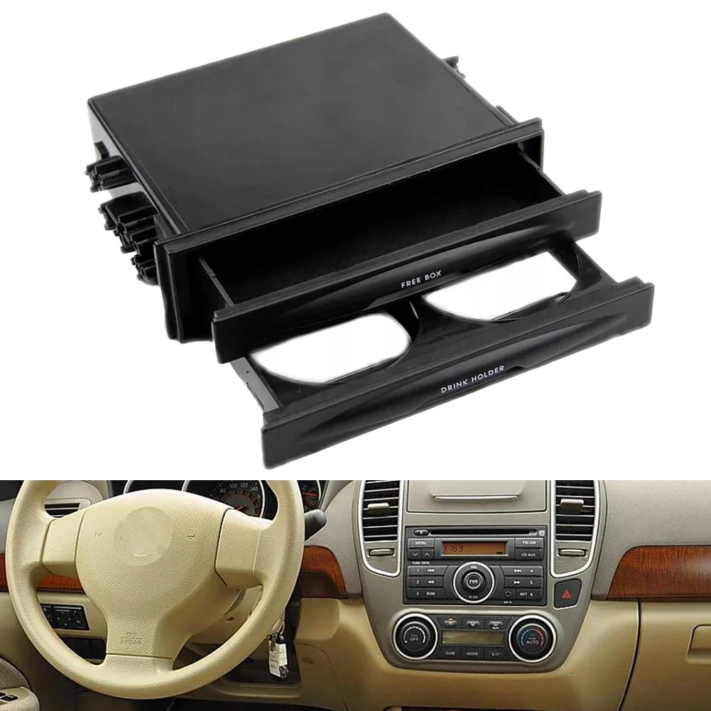 

Car Drinks Mounts Holders Auto Car Single 1 Din Radio Pocket Kit Drink Cup Holder Storage Box Automobiles Holder