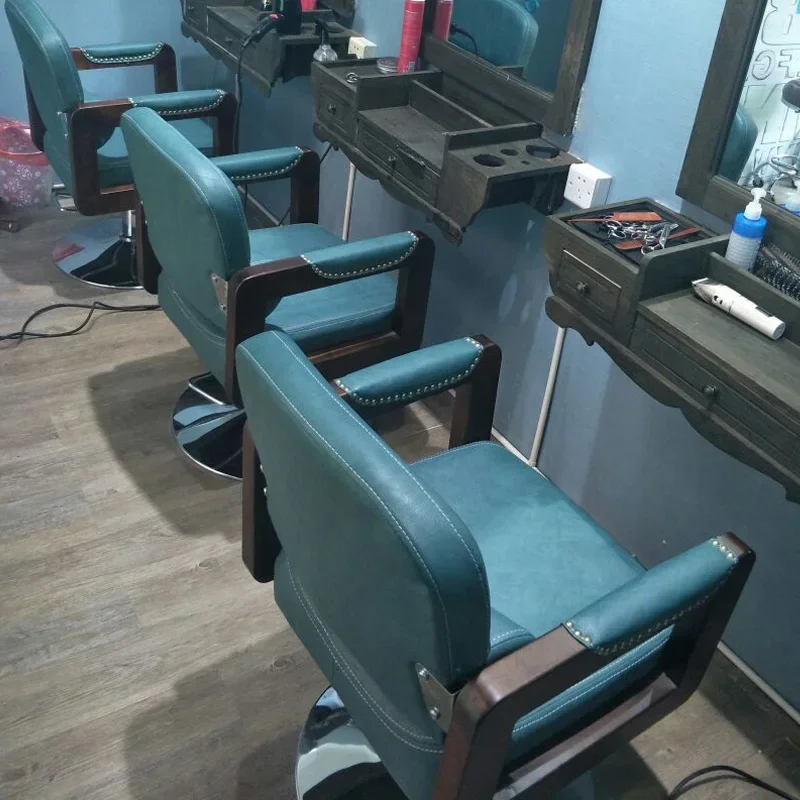 Speciality Equipment Barber Chairs Barbershop Barbers Hydraulic Adjustable Barber Chairs Makeup Beauty Sillas Furniture QF50BC