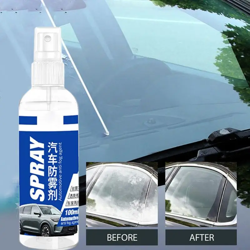 For Refer To Description  Car Window Spray Cleaner Glass Coating Agent 100ml Window Spray Waterproof Shine Glass Cleaner