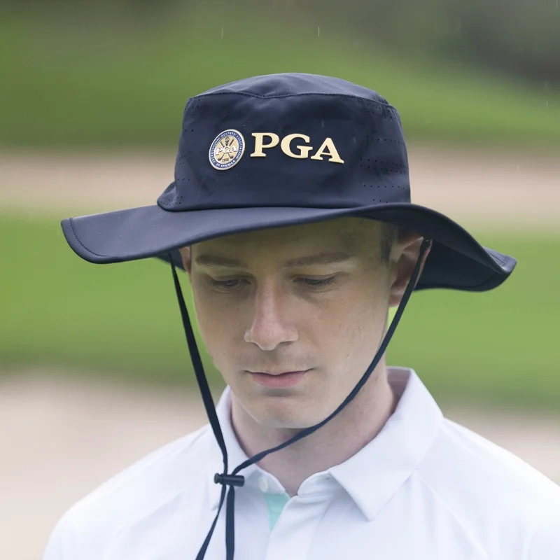 

Adjustable Rope Golf Ball Cap Men's New Model Breathable Sweat Absorbent Sunade Fiing Hat Outdoor Sports Fitn Fan Gear