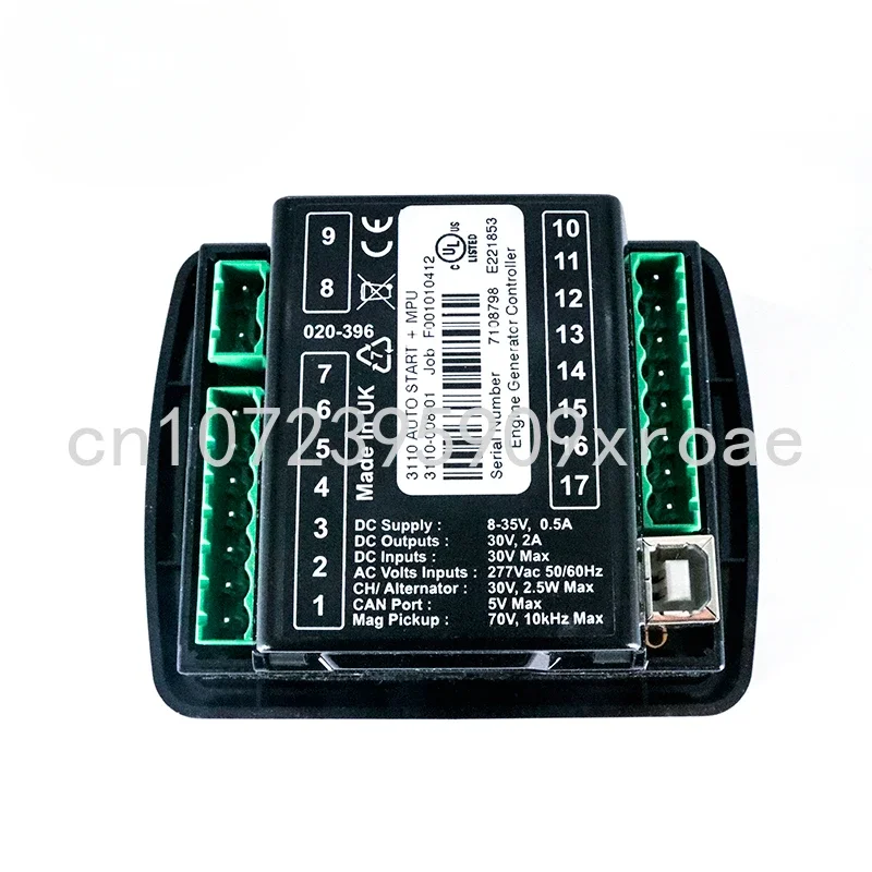 Deep Sea Generator Controller, Self Start Control Module, Can Manual, Automatic Start Module, Suitable for DSE3110