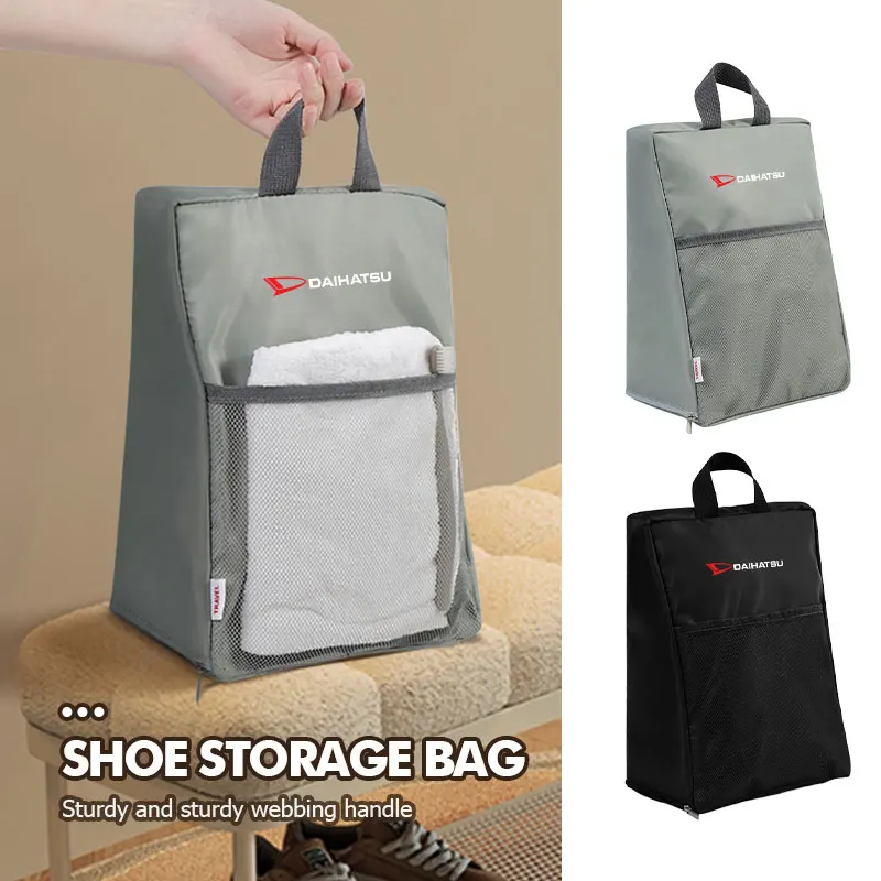 Bolsa porta-sapatos de golfe, organizador de tênis, bolsa à prova de poeira para Daihatsu Sirion Feroza Trevis Taft Terios 2 Cuore Storia Rocky