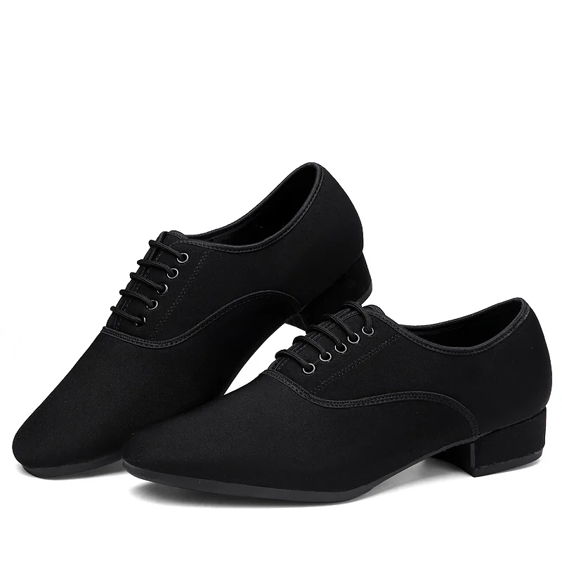 Zapatos de baile latino para hombre, calzado de baile moderno y suave, zapatos de baile de salón, zapatillas de deporte sociales, zapatos de lona