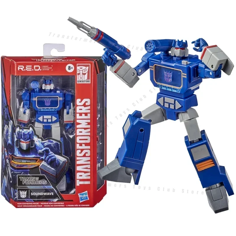 

In Stock Transformers R.E.D. G1 Soundwave Enhanced Design Action Figure Anime Model Collectible Toys Gifts E7838