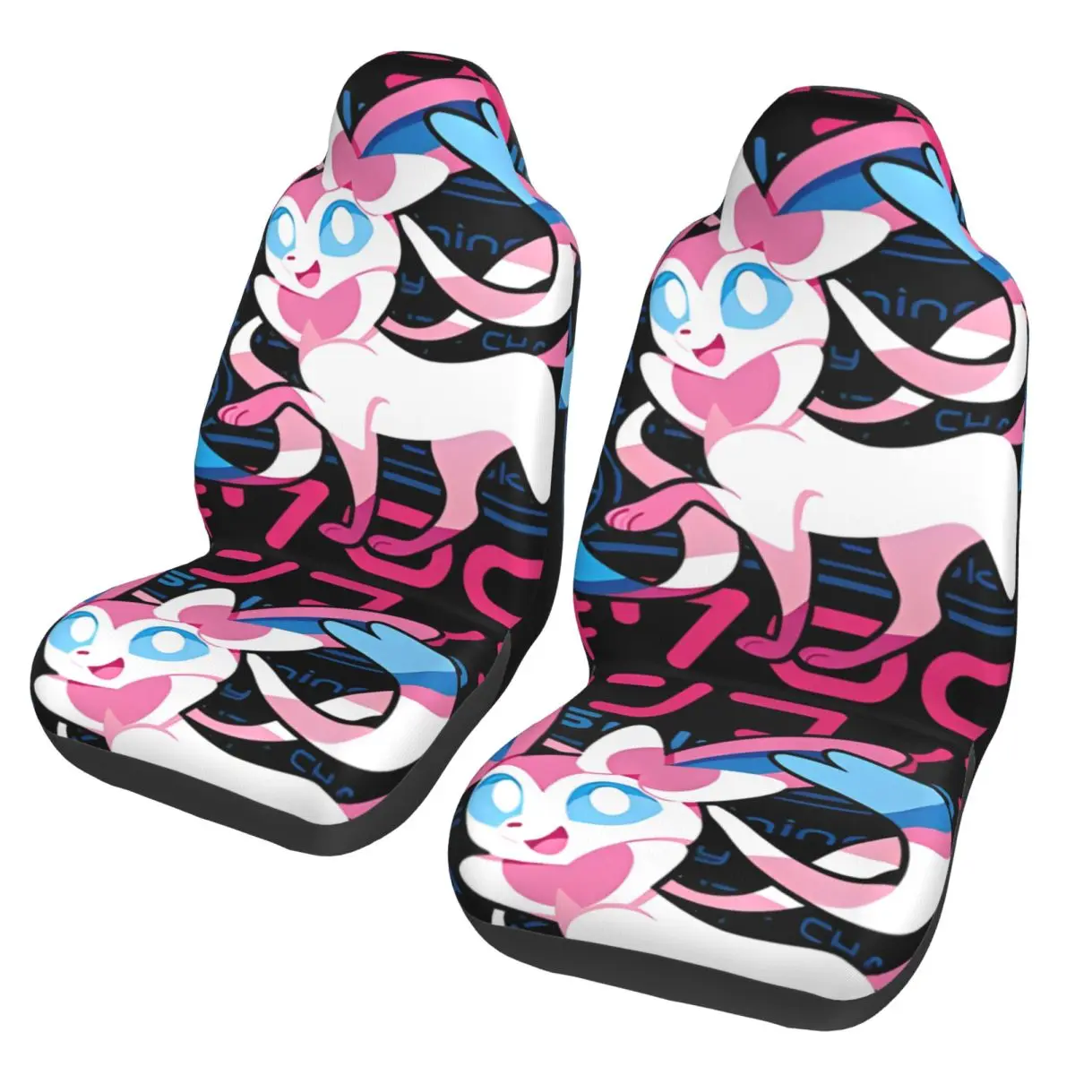 

Милый универсальный чехол для автомобильного сиденья Sylveon 700 Pokemon, защитный аксессуар для салона внедорожника, подушка для сиденья из полиэстера, для рыбалки