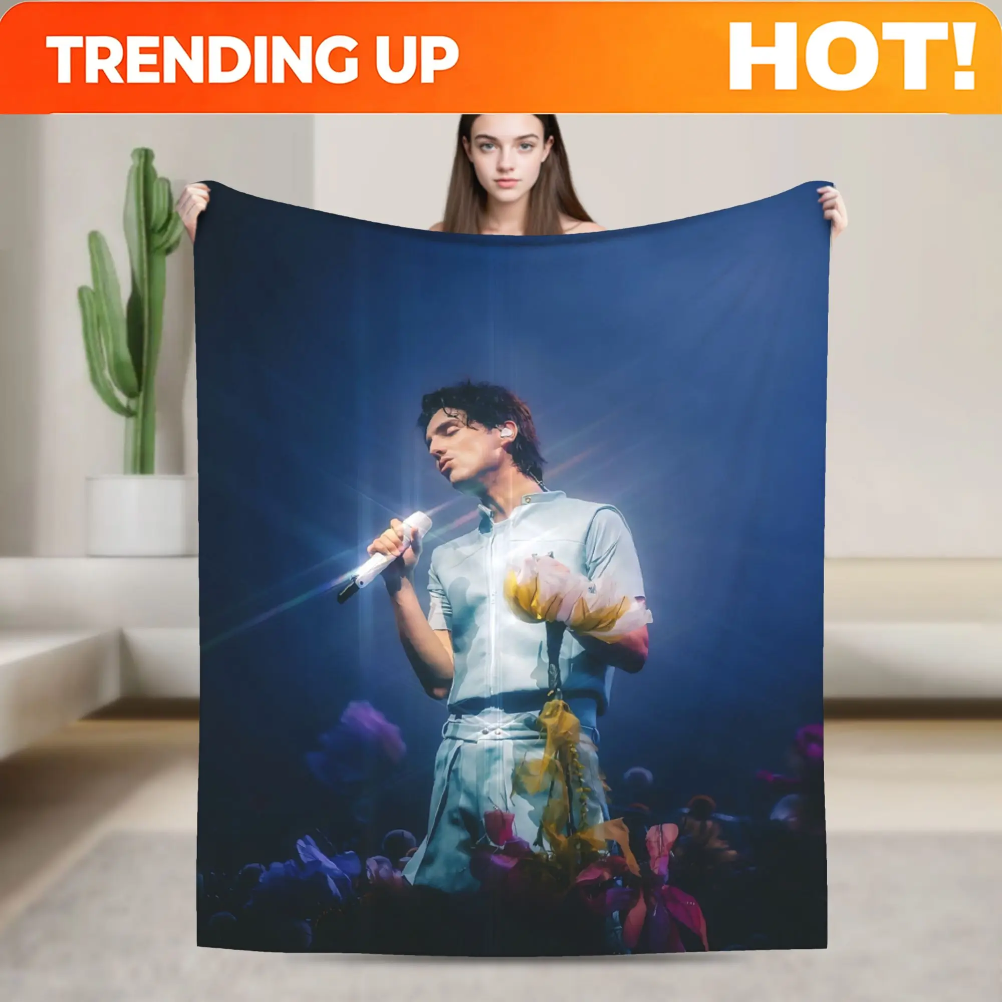 Customize A Super Soft Flannel Blanket Inspired by Humbe, Cozy And Warm, Featuring Printed Designs - Perfect for Sofas, Beds, Tr