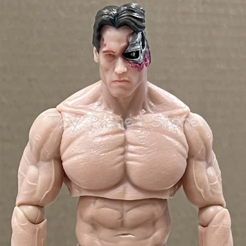 Figurines d'action musculaires masculines avec tête et mains de soldat, modèles flexibles, corps politiquement, jouets cadeaux de Noël, T800 T850, 7 pouces, nouveau
