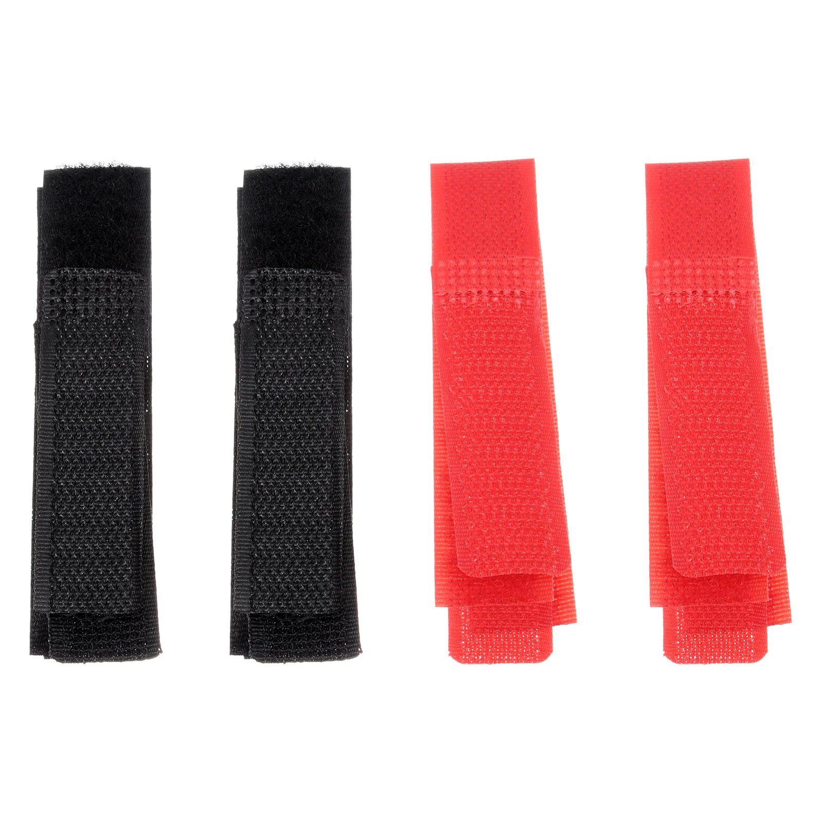 

8Pcs Rooster Anti Crow Collar Nylon Material Adjustable Size Fashionable Look Suitable for Pet Chickens Red Black