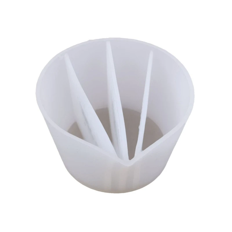 Clear Silicone Reusable Mixing Measuring Cup Liquid Epoxy Resin Distribution Hobby Craft Casting Jewelry Making DIY Tool