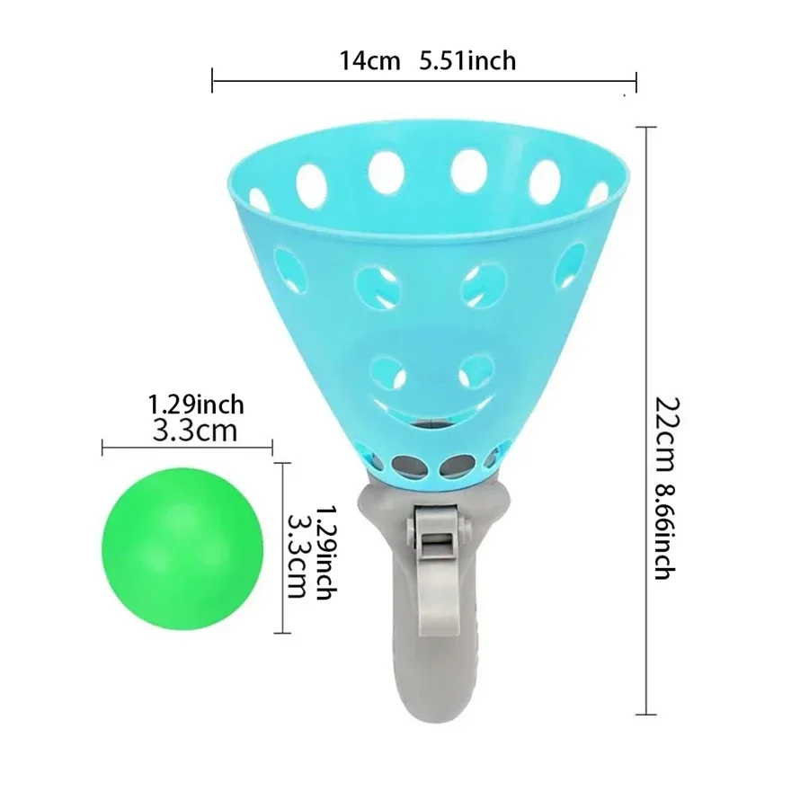 Indoor Outdoor Elastic Throwing Catching Ball Toy für Kinder Sensory Integration Training Tool Weiches, sicheres Material Familienspiel Geschenk