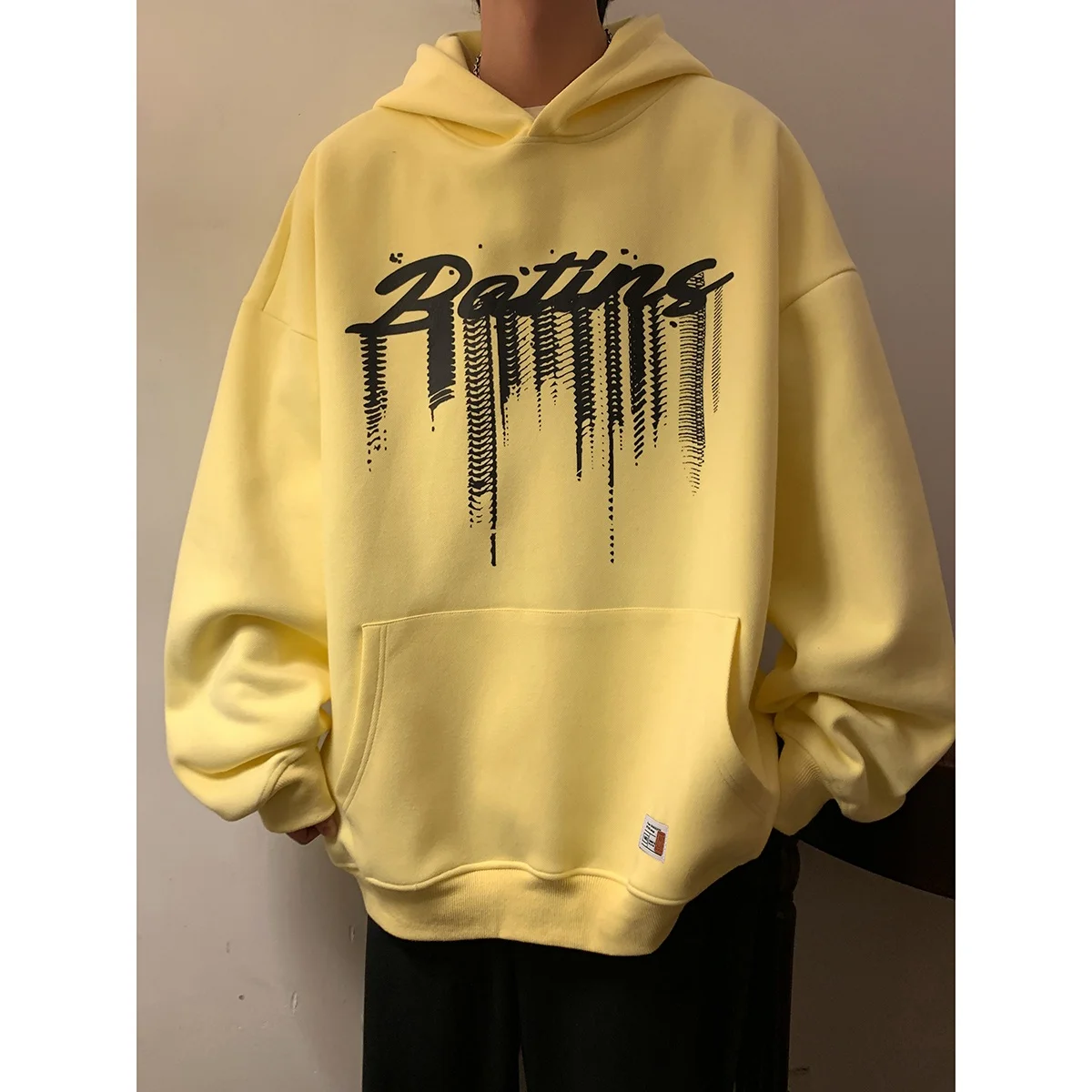 

Мужская толстовка American Sle Heavyweight: новая модная свободная повседневная куртка для подростков на весну-осень, топ Haome