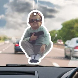 1/3pcs fun car aromatherapy car fragrance perfume car air freshener mirror car interior accessories pendant outlet perfume