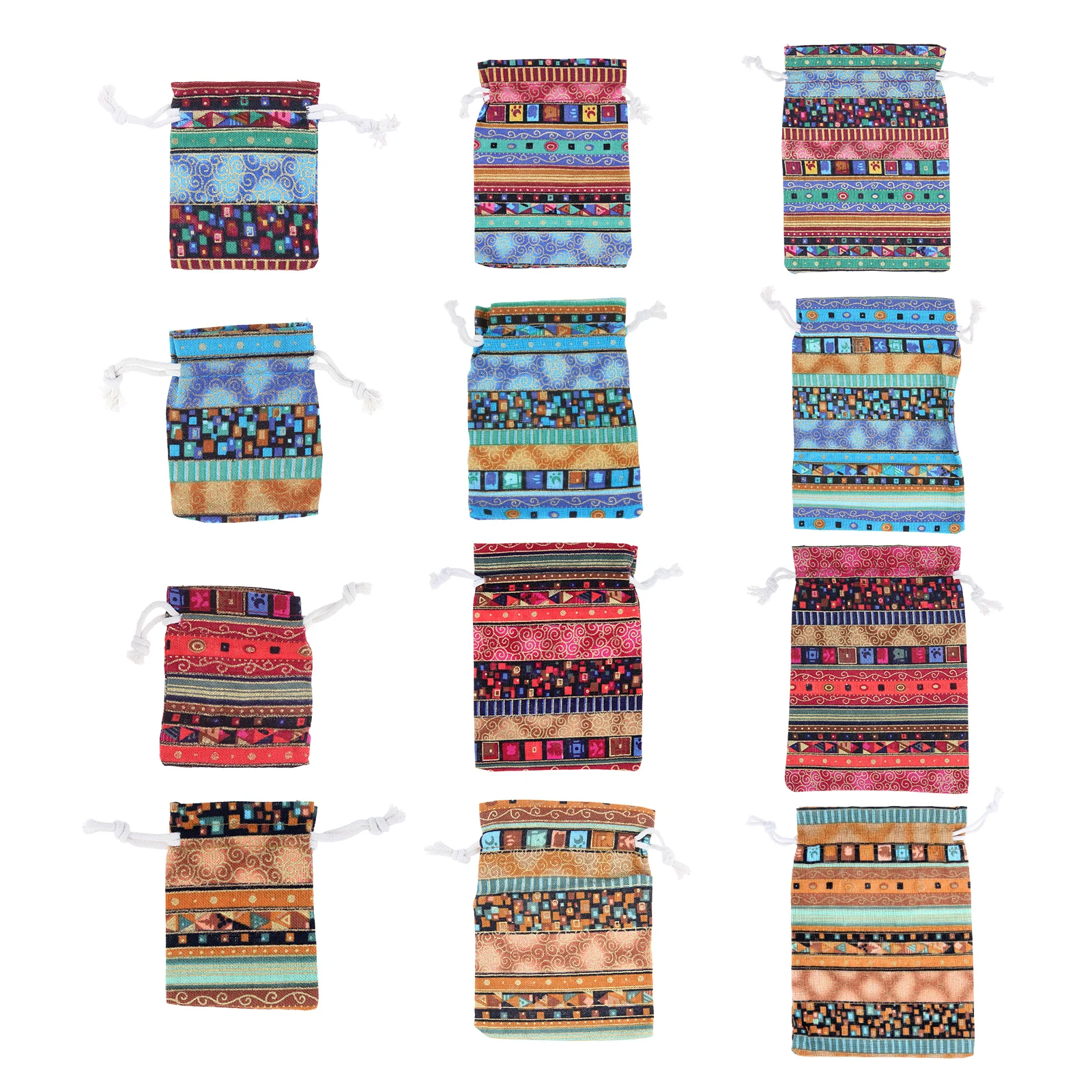 

1PC Cotton Linen Drawstring Gift Bags Wedding Christmas Gift Bag Jewelry Packaging Pouches Candy Chocolate Jewery Arts & Crafts