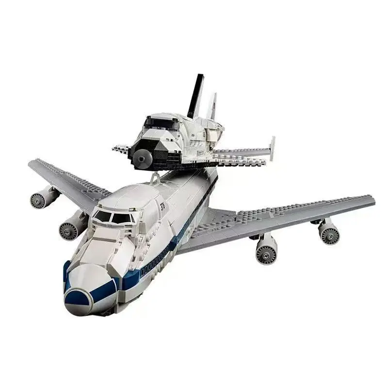 جديد 2417 قطعة بوينغ 747 طائرة النقل طائرة بنة نموذج ألعاب تعليمية هدايا عيد الميلاد للأطفال