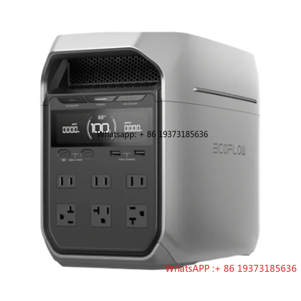 

Ecoflow DELTA 3 Plus Series 1800w UPS Portable Power Station Solar Generator Charging Station