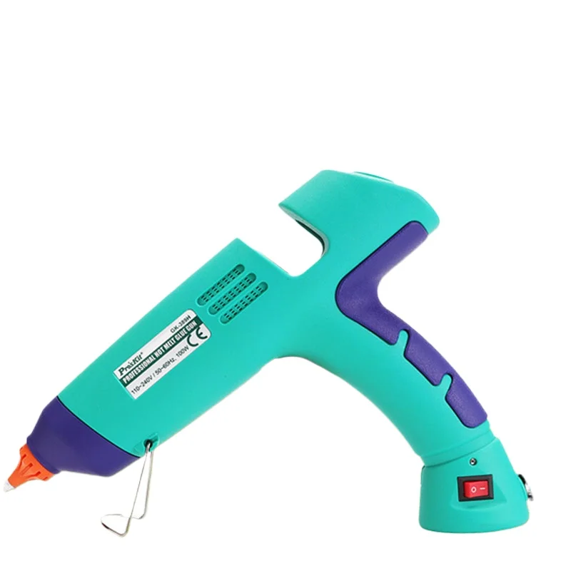 

Professional hot melt glue gun 100W high power heating fast melt glue tools household tools