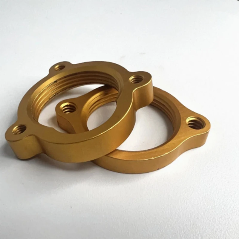

Manufacturer Custom Aluminum Stainless Steel 5 Axis Cnc Milling Machining Services Ring flange fittings with threaded holes