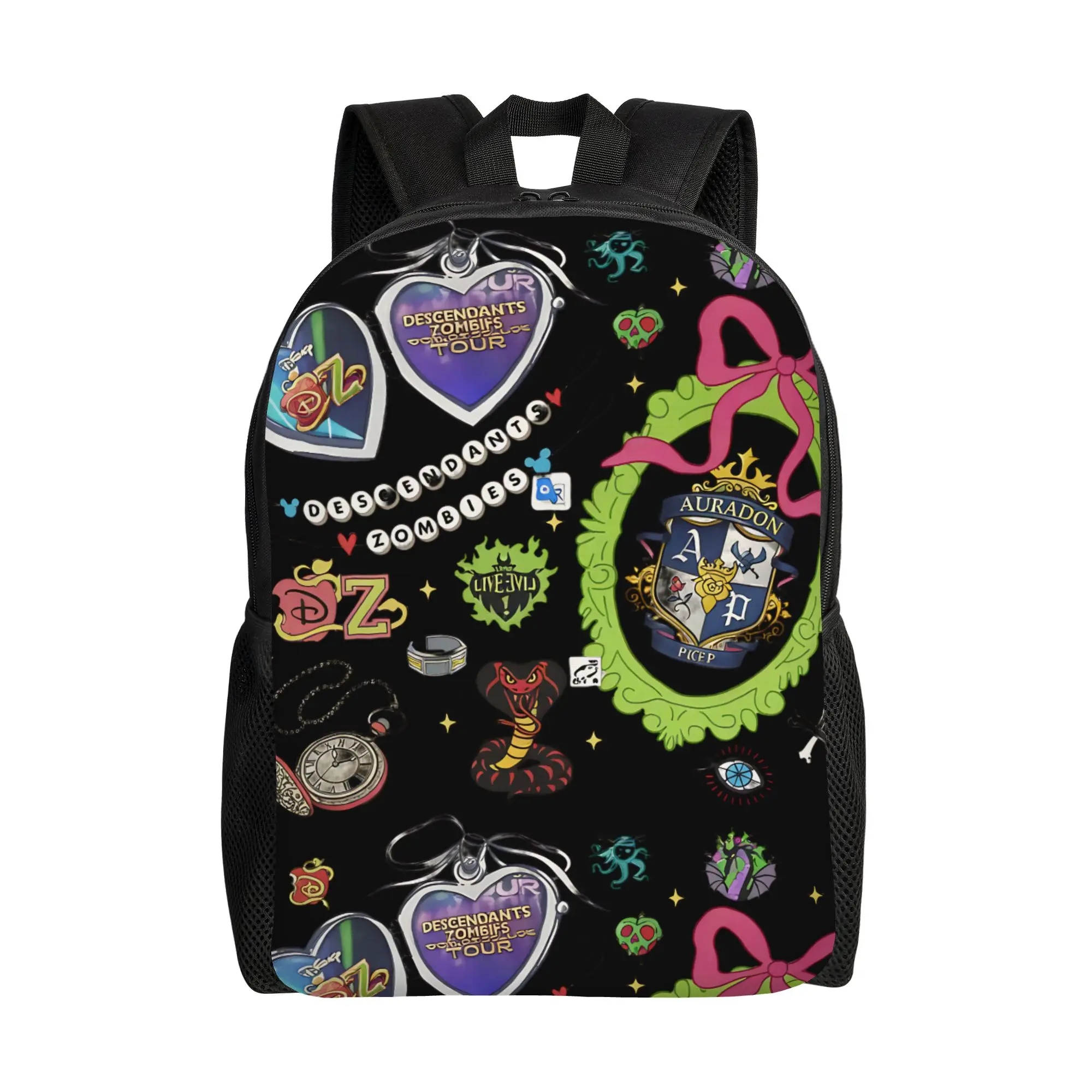 

Рюкзак Descendants Zombies Tour The Rise Of Red Music для мужчин и женщин, стильный рюкзак для старшей школы, деловой рюкзак, холщовые сумки для колледжа