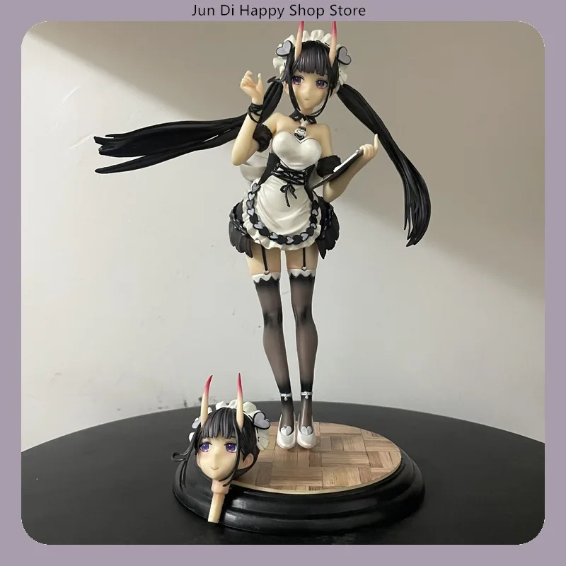 figurine-de-collection-azur-lane-noshiro-en-tenue-de-demoiselle-d'honneur-24-cm-modele-de-statue-d'anime-decoration-de-bureau-jouets-cadeaux