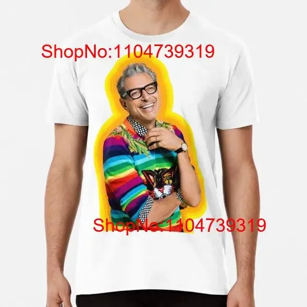

Футболка Jeff Goldblum of Happiness от S до 5XL, сделанная в Австралии, США, винтажная потертая уличная одежда, топ для повседневной носки