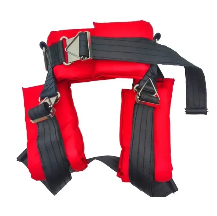 Durable Indoor/Outdoor Three Hooks Bungee Jumping Harness Kid-Friendly Trampoline Safety Waist Belt with Accessories