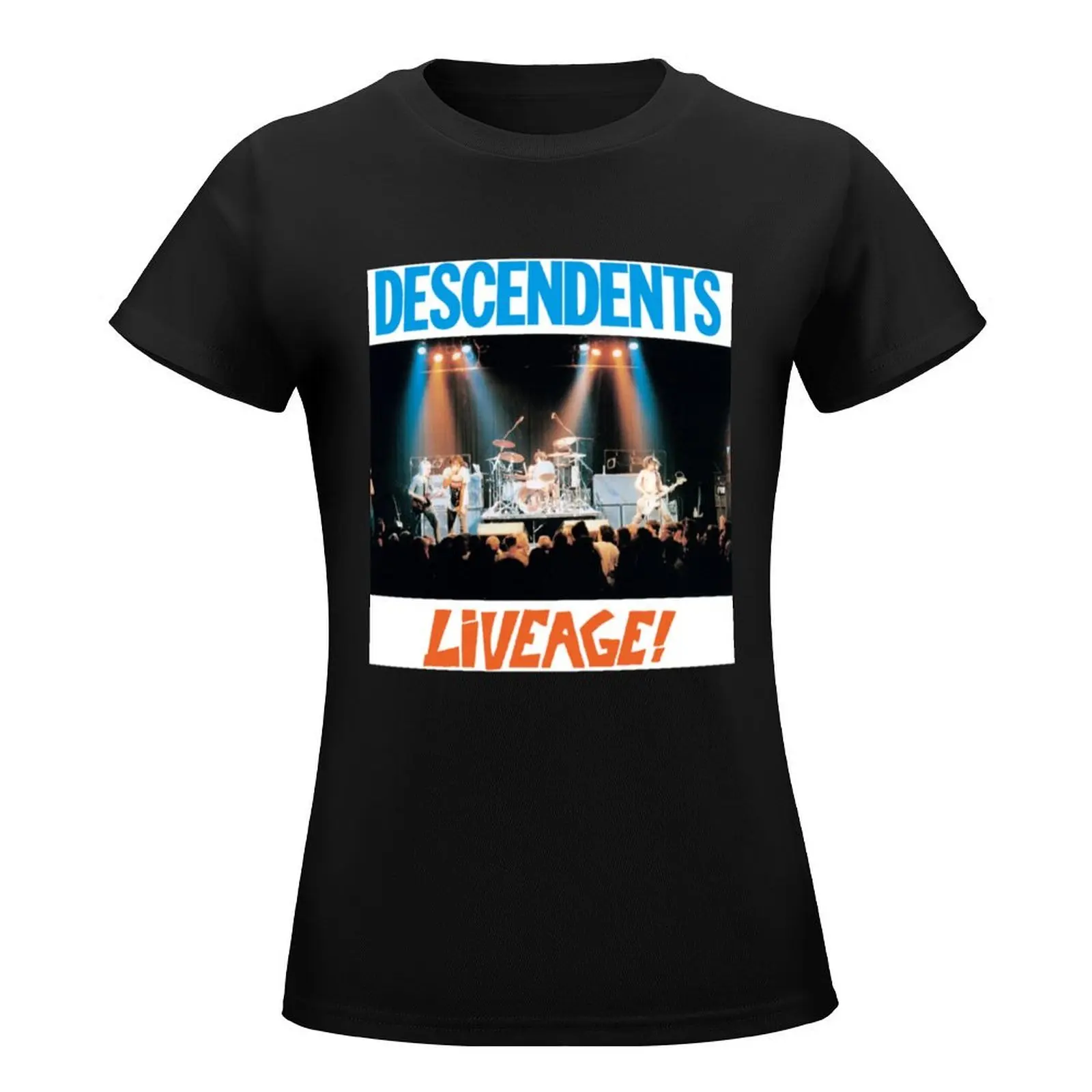 Descendents Liveage T-Shirt new edition quick drying clothes for Women