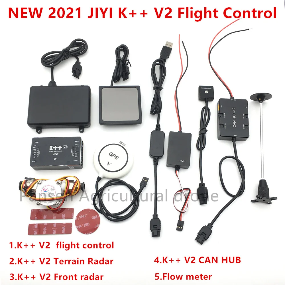 NEW Original JIYI K++ V2 Flight Control Dual CPU Optional Front Rear Obstacle Avoidance Radar Special Agricultural Drone