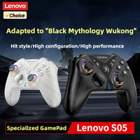 Original Lenovo S05 Cable Gamepad No Stick Drift With Zero Dead Zone Gamepad Plug and Play For Switch Android Gaming Controller