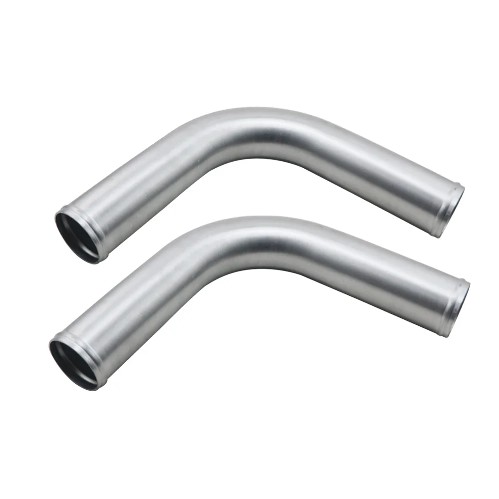 raRACING 3.0' 76mm Turbo Intercooler Pipe Chrome Aluminum Piping Pipe Tube+t-Clamps + Silicone Hoses Blue