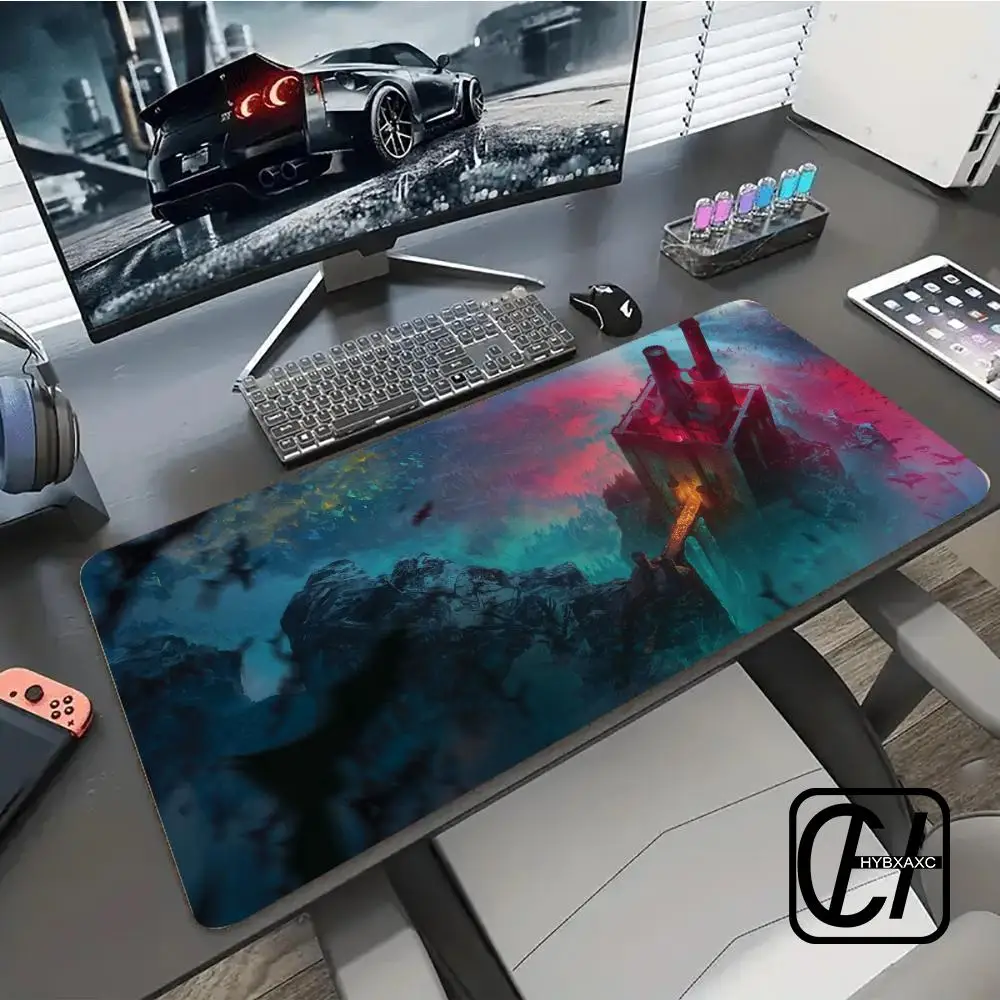 Dungeon 400x900CM PC Gamer Mousepad Mouse Pad Anime Carpet Desk Mat Gamers Accessories Gaming Keyboard Carpets HYBXXC