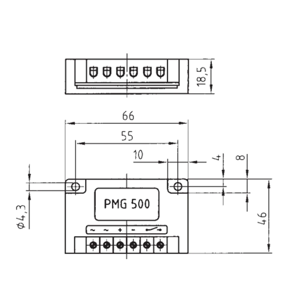 Voltage Stabilizer Rectifier for Precima Pmg 500-S 830199047 215-500 Vac Lr 7692 50/60h Voltage Stabilizer Accessories