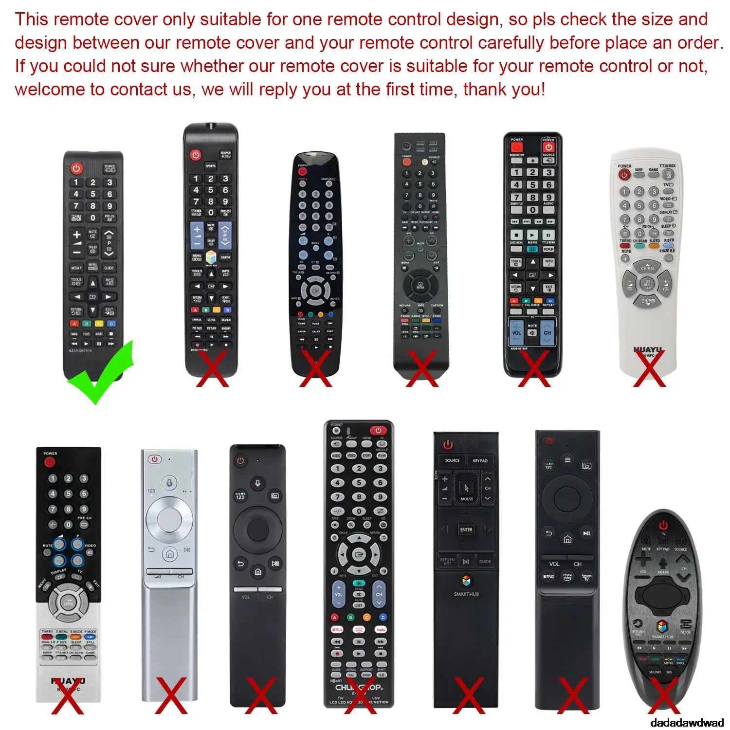 TV Remote Control Case With Anti-Fall Hapo Dustproof Protective Sheath Durable Silicone Soft Solid Home for Samsung AA59 Series