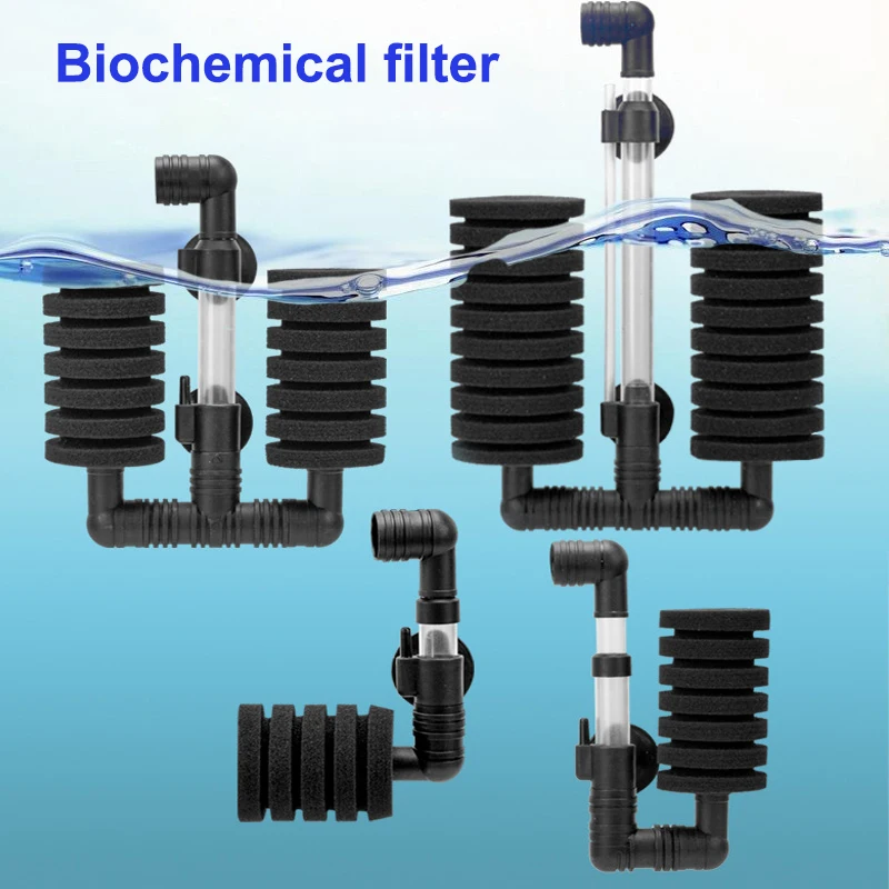 [CCF11] Aquarium Geräuschloser Filterschwamm für Fischbecken Luftpumpe Skimmer Biochemischer Schwammfilter Aquarium Bio Aquarium Praktisch