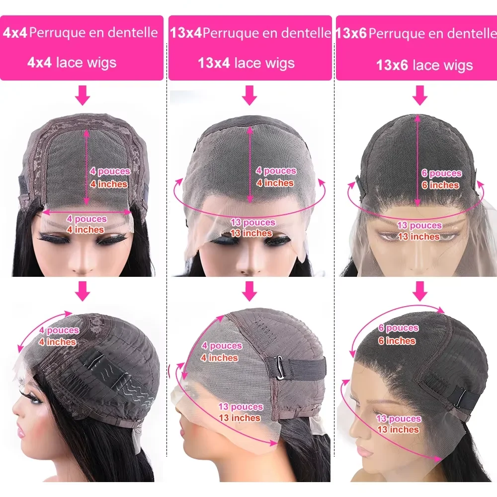 الجسم موجة الدانتيل الجبهة خصلات الشعر المستعار الإنسان 180 الكثافة الشعر البرازيلي 13x4 HD الدانتيل الباروكة الأمامية للنساء السود قبل قطعها شعر الطفل