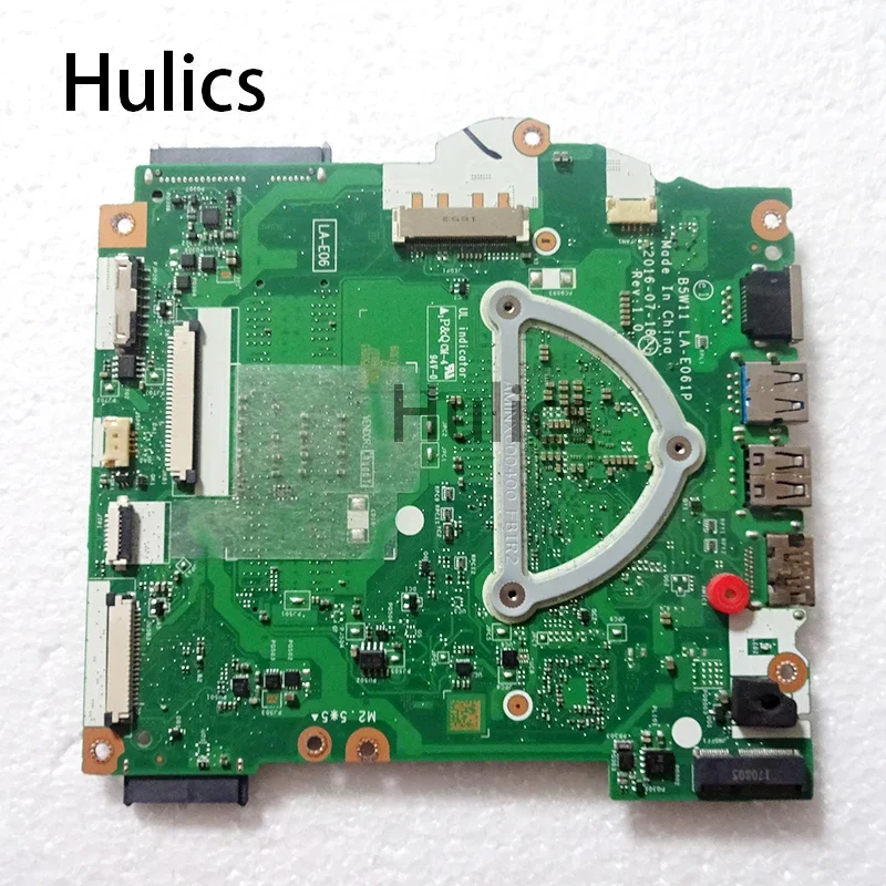 Hulics Used For ACER Aspire ES1-572 Laptop Motherboard NBGKQ11001 B5W11 LA-E061P With SR2ZW I3-7100U