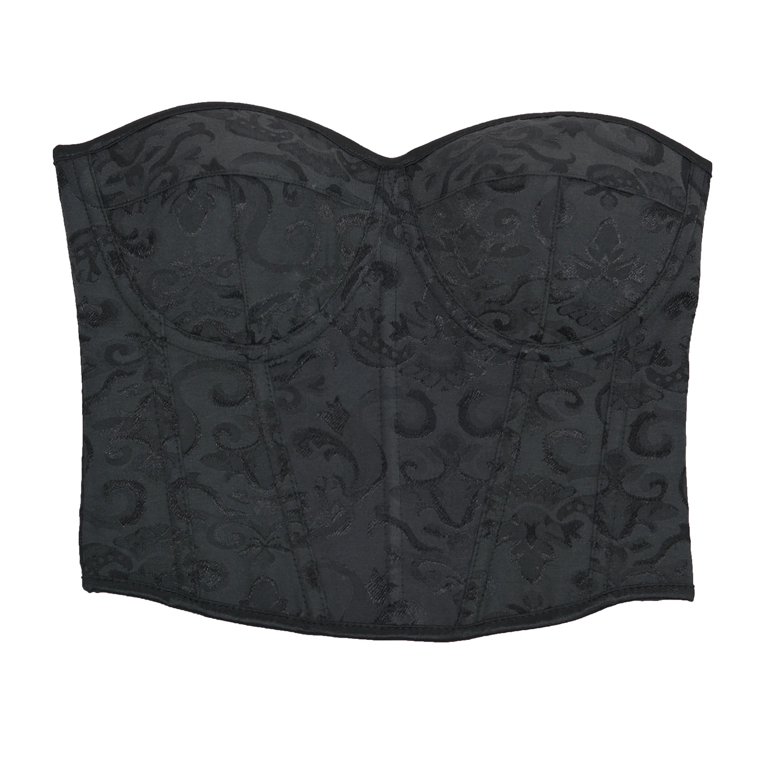 Gothic Corset Top for Women Steampunk Corsets Jacquard Bustiers Costumes