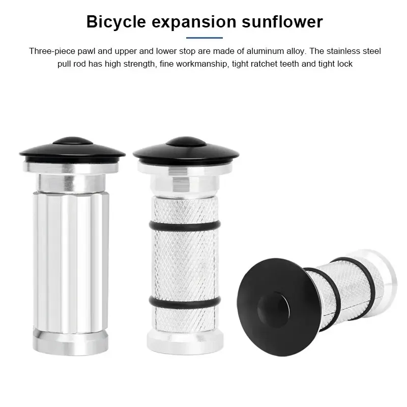 Bicycle Headset Expander Top Cap Star Nut Plug Bolt Stem Expanding Nut Bolts For Bike 1 1/8\