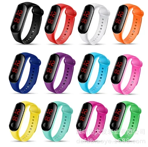 Mode Led Armband Sport Vrije Tijd Student Elektronisch Horloge