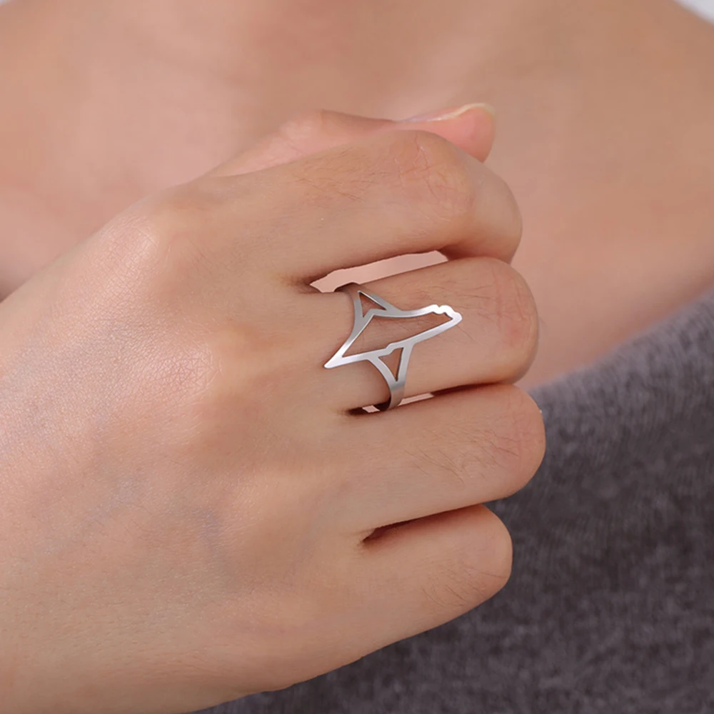 My Shape Palestine Map Arabic Rings for Women Men Stainless Steel Adjustable Hollowed Map Finger Rings Fashion Jewelry Wholesale - view 6