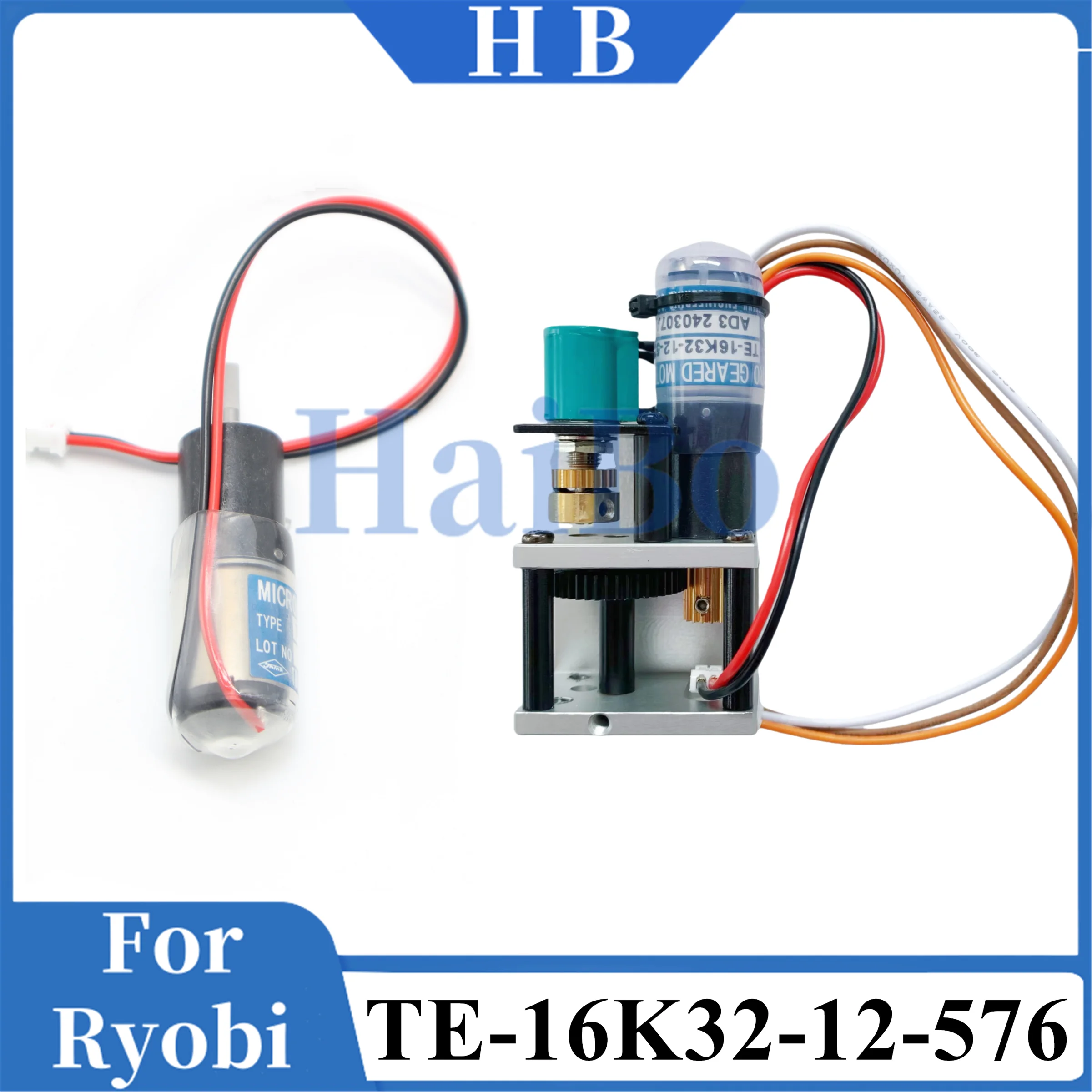 HaiBo Best Quality 1 Set Ink Key Motor Assembly TE-16K32-12-576 for Ryobi Machine
