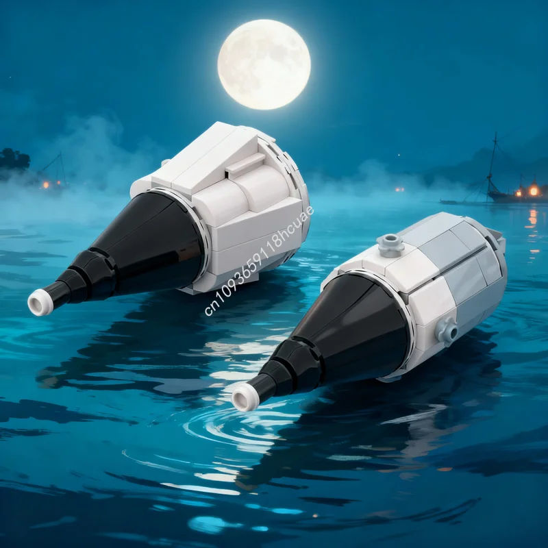 

142pcs MOC Space Big Gemini 1 Model Building Blocks Toys Assemble Festival Gift Construction DIY Creative Idea Education Brick