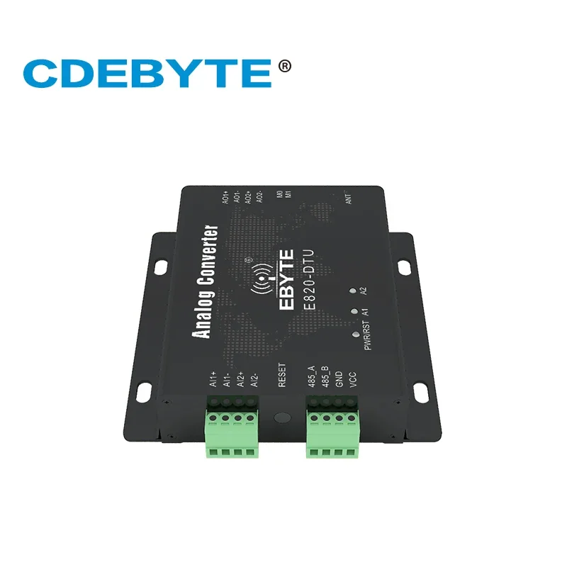 Imagem -06 - Modbus Aquisição Analógica Transceptor sem Fio de Canais E820-dtu 2i2433l 1w Interface Rs485 Módulo rf 433 Mhz 433mhz