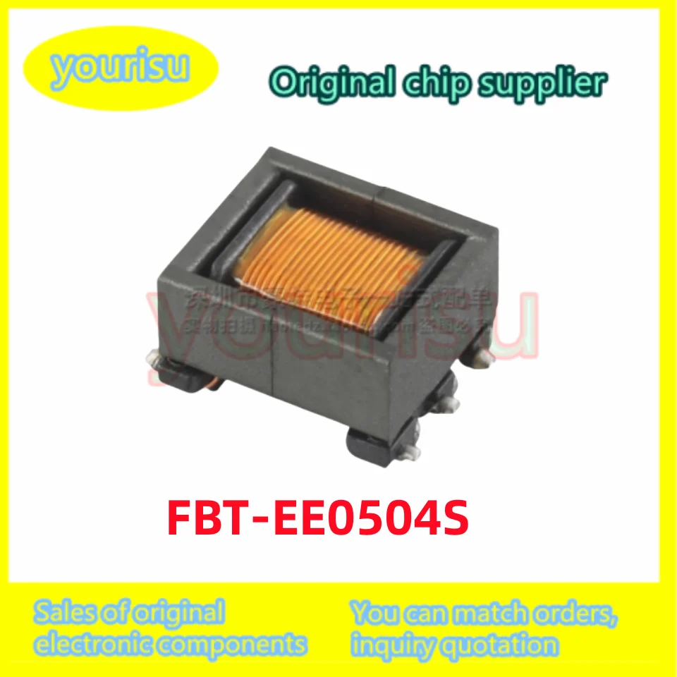 2Pcs/Lot FBT-EE0504S SMD Miniature EE5.0 Small Volume Signal Transformer 1:10 .8A High Frequency Transformer for Flashlight