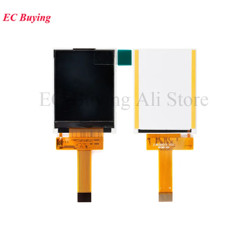 1.8 "1.8 polegadas 128x160 spi cor tft lcd display led 128*160 módulo st7735s 3.3v substituir conector de alimentação oled para arduino