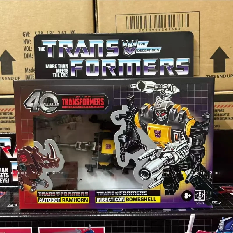 Transformator Oryginalna Replika G1-Bombshell Film Kreskówka Figurka Akcji Anime Ruchomy Robot Model Studio Klasyczna Zabawka Prezent Dostępny