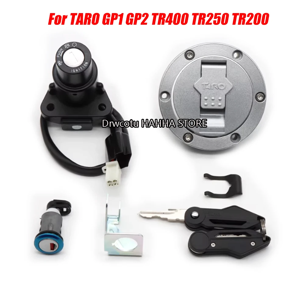 

Motorcycle Ignition Switch Fuel Gas Cover Start Key Lock Fuel Tank Lock Set For TARO GP1 GP2 TR400 TR250 TR200