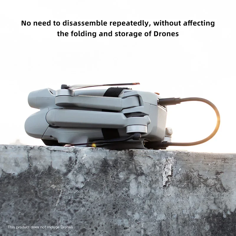 ربط ضمادة مع كابل بيانات لهاتف دي جي آي الخلوي ، حزام ثابت وحدة 4G ، دي جي آي ميني 3 ، ميني 3 برو ، ملحقات الطائرات بدون طيار ، 2 في 1