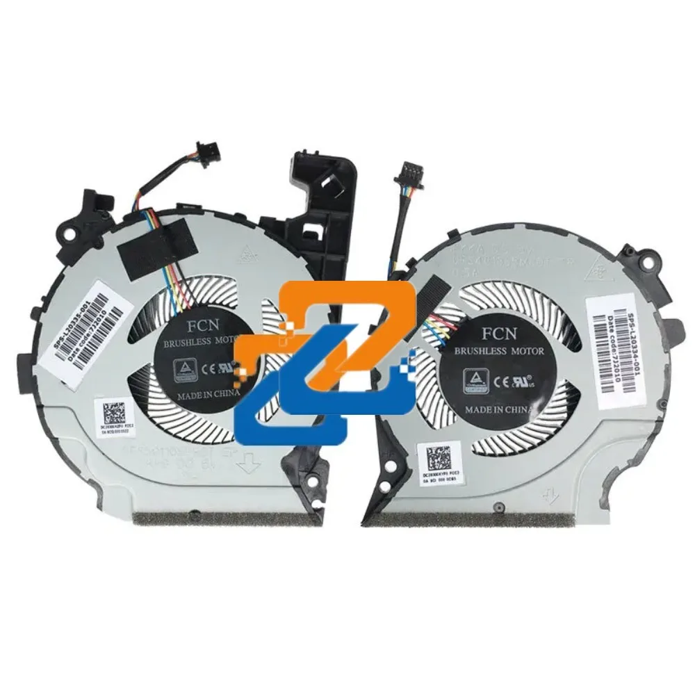 New Original Laptop CPU GPU Cooling Fan For HP Generation 15-CX 15-CX0068TX TPN-C133 Notebook Cooling Fan L20334-001 L20335-001